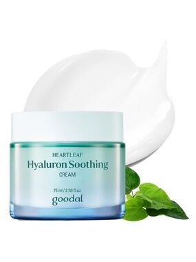 Goodal Heartleaf Hyaluron Soothing Cream - Hydrating K-Beauty Moisturizer